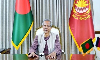 দুপুরে জাতির উদ্দেশে ভাষণ দেবেন প্রধান উপদেষ্টা