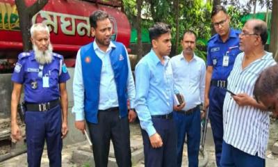 এলেঙ্গা ফিলিং স্টেশনে অভিযান, ২৫ হাজার টাকা জরিমানা