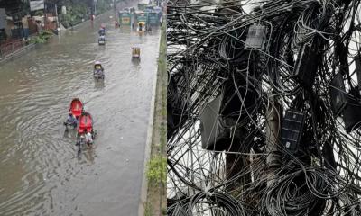 মাকড়সার জালের মতো তারের জটলায় বাড়ছে প্রাণহানি