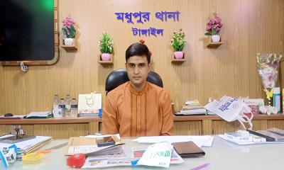 মধুপুর থানার ওসি বদলীর খবরে সাধারণ মানুষ ব্যথিত
