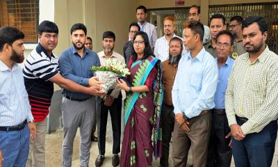 পাঁচবিবির নবাগত ইউএনও হিসেবে কাশপিয়া তাসরিনের যোগদান