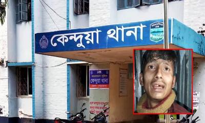 কেন্দুয়ায় জনতার হাতে মোটরসাইকেল চোর আটক 