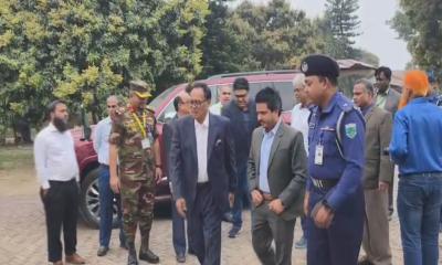 রূপপুর পারমাণবিক বিদ্যুৎকেন্দ্র পরিদর্শন করলেন মন্ত্রী ফকির মাহবুব আনাম