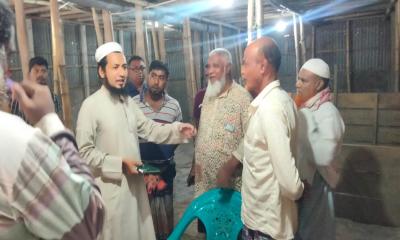 বালিয়াকান্দিতে পেঁয়াজ হাটে ধলতা বিরোধী অভিযান, দুই ব্যবসায়ীকে জরিমানা