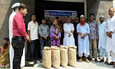 গুরুদাসপুরে বোরো ধান-চাল সংগ্রহ অভিযান শুরু