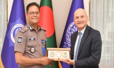 আইজিপির সঙ্গে ইতালির রাষ্ট্রদূতের সাক্ষাৎ