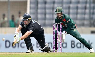 টাইগারদের ২৪৮ রানের টার্গেট দিল নিউজিল্যান্ড
