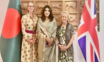 পররাষ্ট্র প্রতিমন্ত্রীর সঙ্গে যুক্তরাজ্যের বাণিজ্য দূতের সাক্ষাৎ
