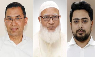 শফিকুর রহমান ও নাহিদ ইসলামের বাসায় যাবেন তারেক রহমান