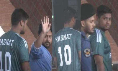 সেই সবুজ রঙের জার্সি পরেই এমপি শপথ নিলেন হাসনাত আব্দুল্লাহ