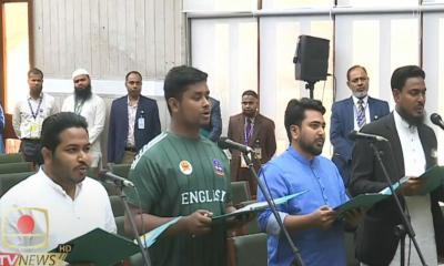 নয়া দিগন্তে বাংলাদেশ: এনসিপির ৬ এমপির শপথ 