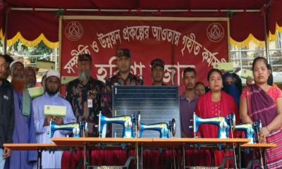 পবিত্র রমজানে বরকল দুর্গম সীমান্তবর্তী এলাকায় বিজিবির মানবিক সহায়তা