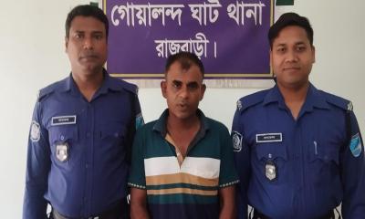 গোয়ালন্দে পুলিশের অভিযানে ডাকাত দলের সদস্য গ্রেপ্তার