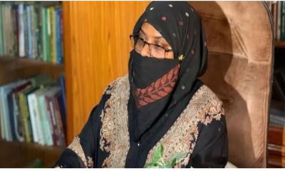 জামায়াতের প্রার্থী সাবিকুন্নাহারের বছরে আয় ১৬ লাখ টাকা