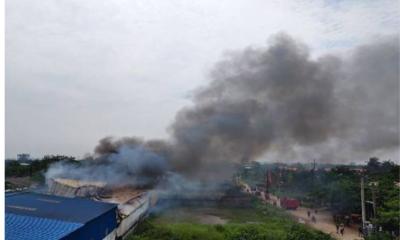 কালি তৈরির কারখানার আগুন নিয়ন্ত্রণে