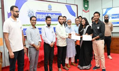 প্রযুক্তিনির্ভর বাংলাদেশ গড়ার প্রত্যয়ে গাকৃবিতে অনুষ্ঠিত হলো ‘ইম্প্যাক্ট চ্যালেঞ্জ’