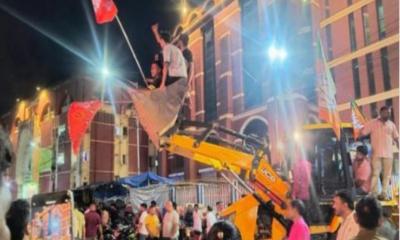 বিজয় মিছিলে বুলডোজার নিষিদ্ধ, কঠোর অবস্থানে পুলিশ