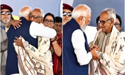 প্রবীণের পায়ে প্রণাম নরেন্দ্র মোদির, কী তার পরিচয়