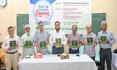 গাকৃবিতে ফসলের ভ্রূণবিদ্যার ওপর রচিত গ্রন্থের মোড়ক উন্মোচন