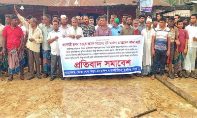 হাজীগঞ্জে মাছের আড়ৎ বন্ধ নিয়ে উত্তেজনা, হয়রানির শিকার ব্যবসায়ীরা