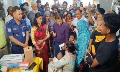 মেহেরপুরে হাম-রুবেলা টিকাদান ক্যাম্পেইনের উদ্বোধন