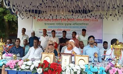 নাগরপুরে প্রাথমিক গোল্ডকাপ ফুটবল টুর্নামেন্ট সম্পন্ন