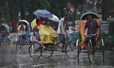 ঢাকায় আজও বৃষ্টি, দিনভর ঠান্ডা থাকবে আবহাওয়া