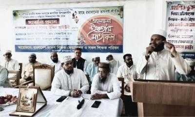 কাপাসিয়ায় এমপি সালাউদ্দিন আইউবীকে শিক্ষকদের পক্ষ থেকে সংবর্ধনা