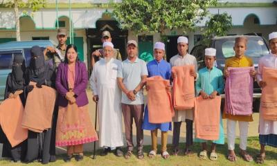বাঘাইছড়িতে শীতার্তদের পাশে উপজেলা প্রশাসন