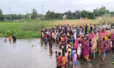 বাঞ্ছারামপুরে নদীতে গোসল করতে নেমে শিশু নিখোঁজ