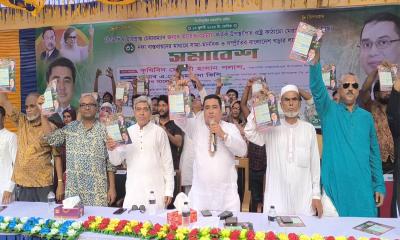 ৩১ দফা বাস্তবায়নে বাঞ্ছারামপুরে বিএনপির জনসমাবেশ