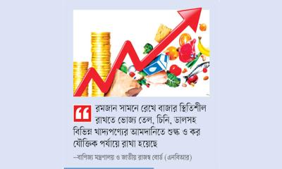 রোজার আগেই বাজার চড়া