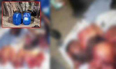 জাতীয় ঈদগাহের সামনে ড্রাম থেকে খণ্ড-বিখণ্ড লাশ উদ্ধার