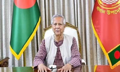 আজ জাতির উদ্দেশে ভাষণ দেবেন প্রধান উপদেষ্টা