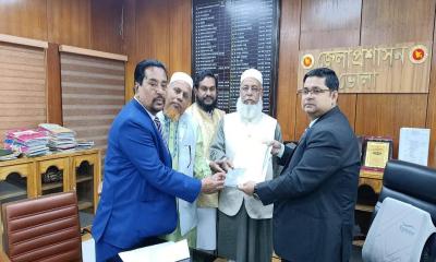 ভোলা-৪ আসনে জামায়াতের মনোনয়ন সংগ্রহ