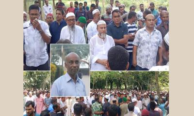 চৌগাছায় সড়ক দুর্ঘটনায় নিহত বিএনপি নেতার দাফন সম্পন্ন
