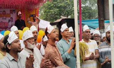 যুবদলের প্রতিষ্ঠাবার্ষিকীতে দেবীগঞ্জে প্রাণবন্ত যুব গণজমায়েত