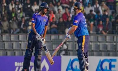 ঢাকাকে ১০ উইকেটে হারাল চট্টগ্রাম রয়্যালস