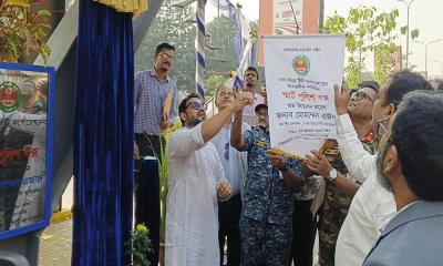 রাজধানীতে দ্বিতল ট্রাফিক পুলিশ বক্স উদ্বোধন করলেন ডিএনসিসি প্রশাসক