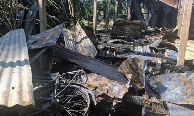 ফরিদগঞ্জে অগ্নিকাণ্ডে ৭ ব্যবসা প্রতিষ্ঠান পুড়ে ছাই
