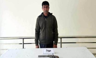 গাংনীতে ওয়ান শুটার গানসহ যুবদল নেতা আটক
