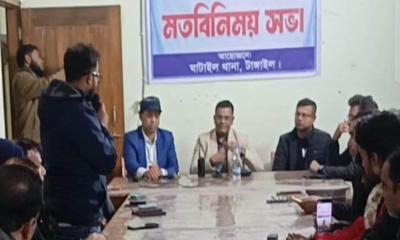 পুলিশ একা নয়, সাংবাদিকদের সহযোগিতায় অপরাধমুক্ত ঘাটাইল গড়তে চাই