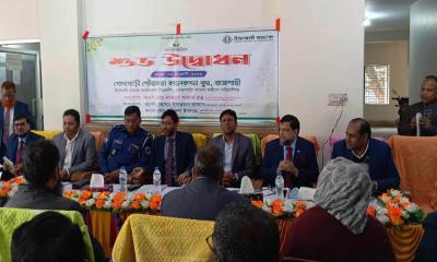 গোদাগাড়ী পৌরসভায় ইসলামী ব্যাংকের কালেকশন বুথ উদ্বোধন