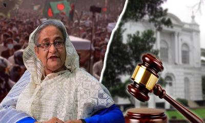 শেখ হাসিনাসহ ১৩ জনের বিরুদ্ধে বিচার শুরুর আদেশ