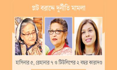 আবারও দণ্ডিত শেখ হাসিনা