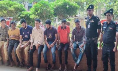 হবিগঞ্জ সদর হাসপাতালে র‌্যাবের অভিযানে ৯ দালাল আটক, ১৫ দিনের কারাদণ্ড