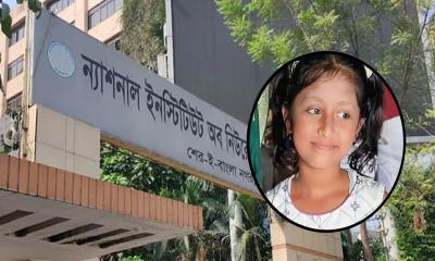 গুলিবিদ্ধ শিশু হুজাইফা উন্নত চিকিৎসার জন্য নিউরোসায়েন্সেস হাসপাতালে