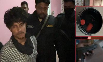 যশোরে শীর্ষ সন্ত্রাসী গোল্ডেন সাব্বির অস্ত্র ও ককটেলসহ র‍্যাবের হাতে গ্রেপ্তার
