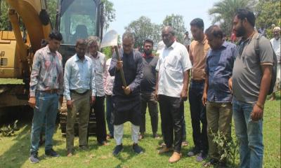 প্রয়াসের উদ্যোগে চাঁপাইনবাবগঞ্জে খাল পুনঃখনন কাজের উদ্বোধন