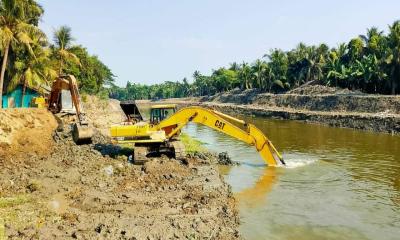 ভবদহে ১০ লাখ মানুষের সামনে আশার আলো, ৫৫ শতাংশ খনন শেষ